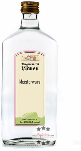 Bergbrennerei Löwen Löwen Meisterwurz Kräuterschnaps  (42 % Vol., 0,2 Liter)