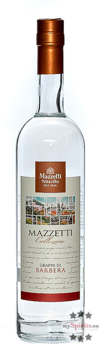 Mazzetti d’Altavilla Mazzetti Grappa di Barbera (43 % Vol., 0,7 Liter)