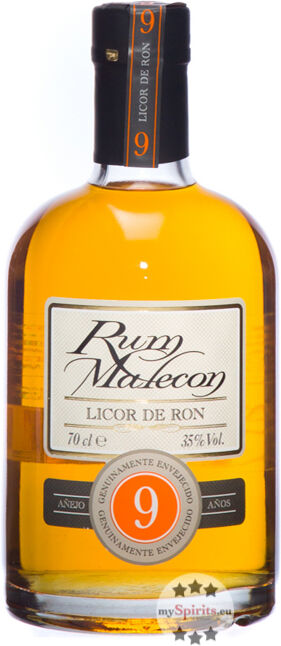 Rum Malecon Malecon Licor de Ron 9 Anos (35 % vol., 0,7 Liter)