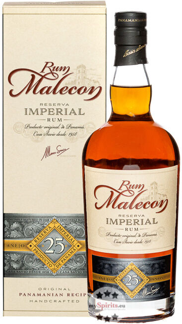 Rum Malecon Reserva Imperial 25 Jahre (40 % vol., 0,7 Liter)