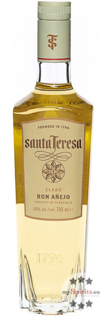 Santa Teresa Claro Ron Anejo (40 % Vol., 0,7 Liter)