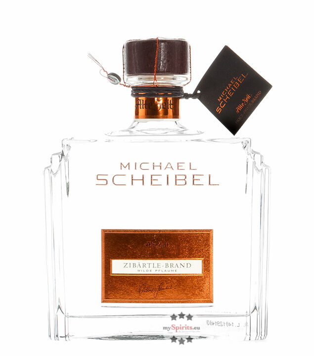 Emil Scheibel Schwarzwald-Brennerei Scheibel Zibärtle-Brand Alte Zeit Feuer-Brand Wilde Pflaume (44 % vol., 0,7 Liter)