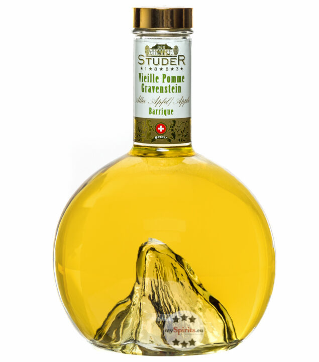 Distillerie Studer & Co Studer Vieille Pomme Barrique - Alter Apfel (40 % vol., 0,7 Liter)