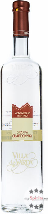 Distilleria Villa de Varda Villa de Varda Grappa Chardonnay Monovitigno (40 % vol., 0,7 Liter)