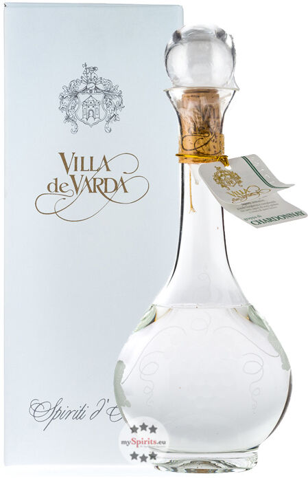 Distilleria Villa de Varda Villa de Varda Grappa Chardonnay Mormorio Della Foresta (40 % vol., 0,7 Liter)