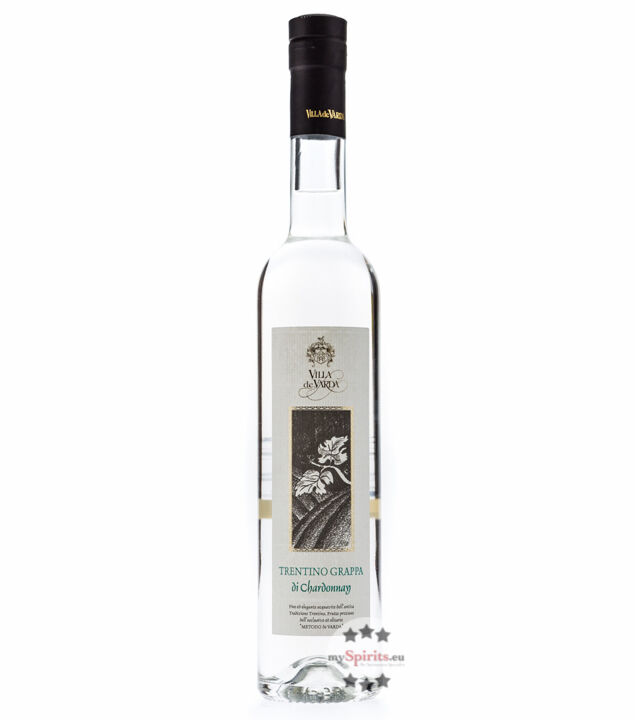 Distilleria Villa de Varda Villa de Varda Trentino Grappa di Chardonnay Mezzolitro (40 % vol., 0,5 Liter)