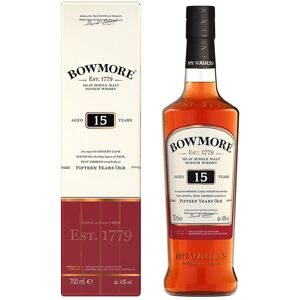 Scotch Whisky Bowmore 15 y Single Malt - Bowmore [0.70lt, Astuccio]