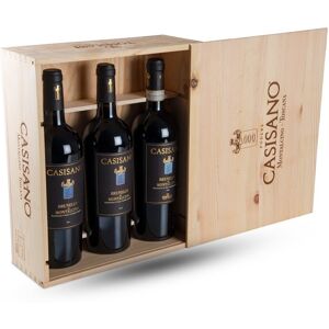 Brunello di Montalcino Casisano Verticale 2010, 2013, 2017 [3 bot, Cassetta di Legno]