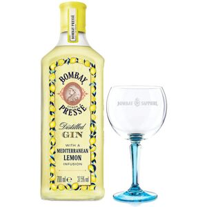 Gin Bombay Citron Pressé - Bombay Sapphire [0.70 lt] + Calice in OMAGGIO