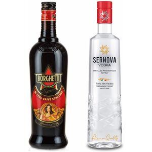 Caffè Borghetti [0.70 Lt.] + Vodka Sernova [1 Lt.] - Distillerie Fratelli Branca [Espresso Martini Box]