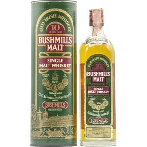 Whisky Bushmills 10 Year Old Single Malt 1980s - Bushmills [Original Box]