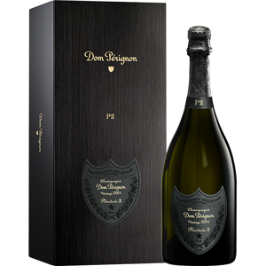 Champagne Dom Pérignon P2 Vintage 2004 con Estuche