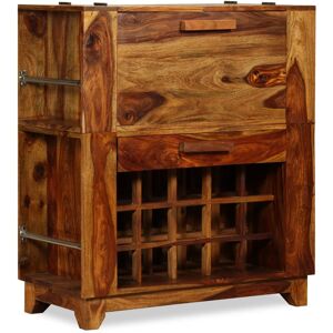 vidaXL Mueble bar madera maciza de sheesham 85x40x95 cm