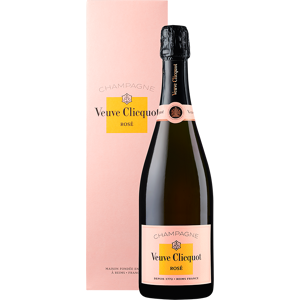 Champagne Veuve Clicquot Brut Rosé con estuche