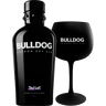 Inglaterra Bulldog London Dry Gin con Copa Negra