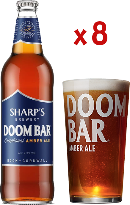 La Sagra Doom Bar Amber Ale 50 CL Caja 8 UDS