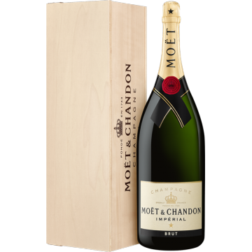 MOET & CHANDON  CHAMPAGNE Champagne Moet & Chandon - Brut Impérial - Matusalén - Caja Madera