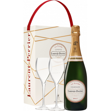 CHAMPAGNE LAURENT-PERRIER Champagne Laurent Perrier - La Cuvée - Estuche 2 Copas
