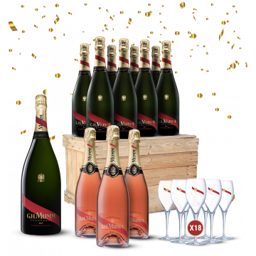 Champagne Mumm - Pack Fiestas - Mumm Cordon Rouge