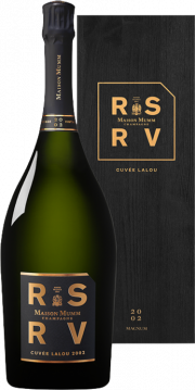 Champagne Mumm - Cuvee Rsrv Lalou 2002 - Magnum Caisse Bois