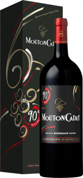 Magnum Mouton Cadet 2020 Estuche Regalo (90eme Anniversaire)  - Baron Philippe de Rothschild