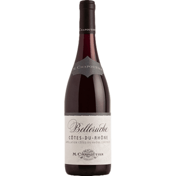 MAISON MICHEL CHAPOUTIER Media Botella - Côtes du Rhone - Belleruche Rouge 2022 - M. Chapoutier