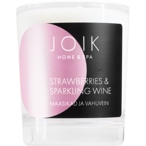 JOIK HOME & SPA Scented Candle Strawberries & Sparkling Wine 80g