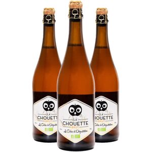 La Chouette - 1 Lot de 3 Cidres Brut La Chouette 4.5% 3x75cl - Publicité