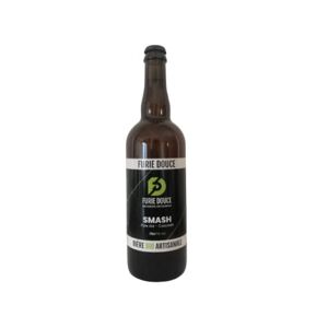 VINACCUS bière SMASH BIO artisanale furie douce en 1 bouteille de 75 cl. Publicité