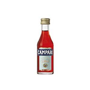 Campari Mini  Paquet de 4cl X 25 Bouteilles 25% Alcool - Publicité