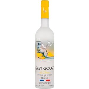 Grey Goose Le Citron, Vodka premium aromatisée au citron, fabriquée en France à partir de vodka  et d’essence naturelle de citron de Menton en France, 40 % vol., 70 cl/700 ml - Publicité