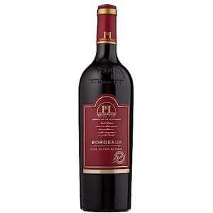 Raymond Huet Bordeaux AOC élevé en fûts de chêne, vin rouge de Bordeaux (1 x 0,75L) - Publicité