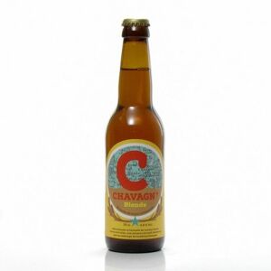 Brasserie Chavagn Bière blonde artisanale ' 33cl - Publicité