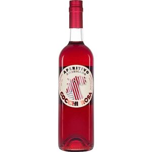 Cocchi Americano Rosa Apéritif à base de Vin 16,5% Alcool Origine : Italie/Piémont Bouteille 75 cl - Publicité