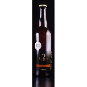 CELLIER DOMBE BRESSE Bière Rivière d'Ain Ambrée Brasserie Rivière d'Ain 75cl - Publicité