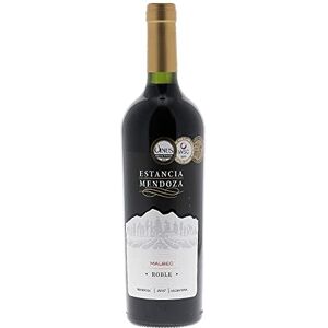 PLANETE DRINKS SPECIALISTE DES BOISSONS DU MONDE VIN ARGENTINE ESTANCIA MENDOZA ROBLE MALBEC 75CL - Publicité