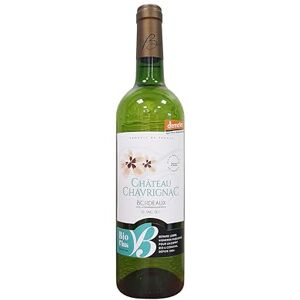 CHATEAU CHAVRIGNAC Château Chavrignac – Grand Vin Blanc de Bordeaux AOC Bio–Cultivé en Biodynamie Vin Blanc Sec cuvée 2023 Assemblage de Sauvignon Blanc, Sauvignon Gris, Sémillon Bouteille de 75cl (1 bouteille) - Publicité