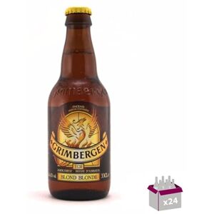 Wine And More Grimbergen Bière blonde 6.7° 24 x 33 cl verre perdu - Publicité