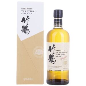 Nikka Whisky Taketsuru PURE MALT 43% Vol. 0,7l in Giftbox - Publicité