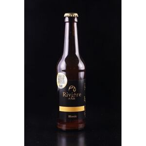 CELLIER DOMBE BRESSE Bière Rivière d'Ain Blonde Brasserie Rivière d'Ain 33cl - Publicité