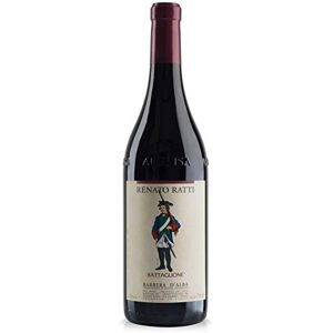 Renato Ratti , Barbera d'Alba DOC Battaglione, VIN ROUGE (caisse de 6x75cl) Italie/Piémont - Publicité