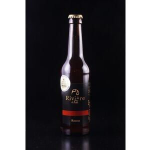 CELLIER DOMBE BRESSE Bière Rivière d'Ain Rousse Brasserie Rivière d'Ain 33cl - Publicité