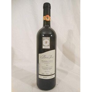 barbera d'asti bricco fiore riserva rouge 2001 italie piémont une bouteille de vin - Publicité