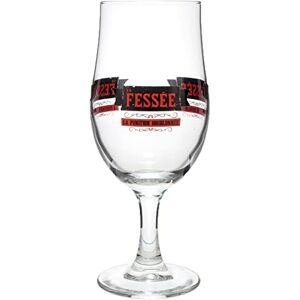 PLANETE DRINKS SPECIALISTE DES BOISSONS DU MONDE VERRES A BIERE VERRE LA FESSEE 33CL - Publicité