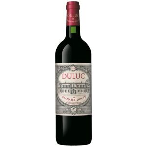 Castel Chateaux Grands Crus Duluc de Branaire Ducru Vin Rouge AOP Saint-Julien Millésime 2018 1 bouteille x 75cl - Publicité