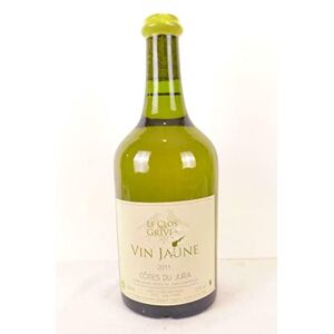 bourgogne 62 cl côtes du jura le clos des grives vin jaune (accro étiquette cire abîmée) blanc 2011 jura - Publicité