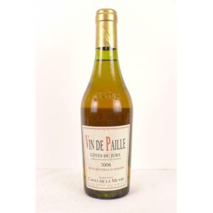 bourgogne 37 cl côtes du jura caves de la muyre vin de paille liquoreux 2008 jura - Publicité