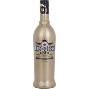 TROJKA GOLD Premium Spirit Drink 22% Vol. 0,7l - Publicité