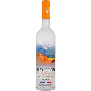 Grey Goose L’Orange, Vodka premium aromatisée à l’orange, fabriquée en France à partir de vodka  et d’essence naturelle d’oranges de Floride, 40 % vol., 70 cl/700 ml - Publicité