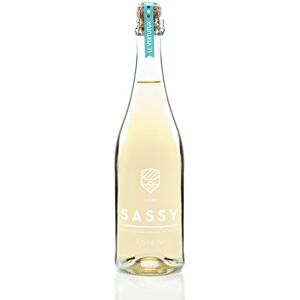 SASSY Le Vertueux cidre poiré Normand Bouteille 75 CL - Publicité